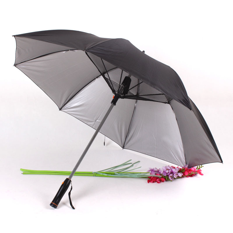 スリンジ クールブリーズ™ 扇風傘  - 炎天下の救世主！風と水の涼風傘！