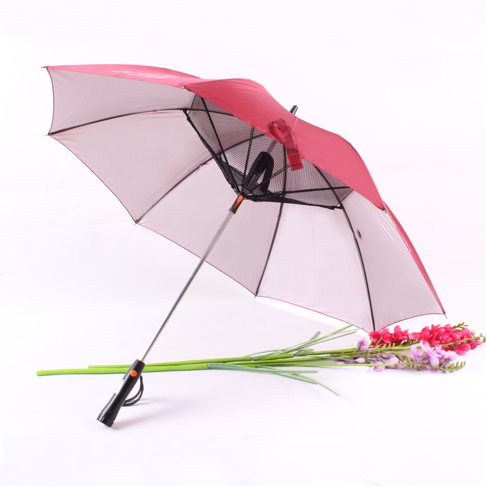スリンジ クールブリーズ™ 扇風傘  - 炎天下の救世主！風と水の涼風傘！