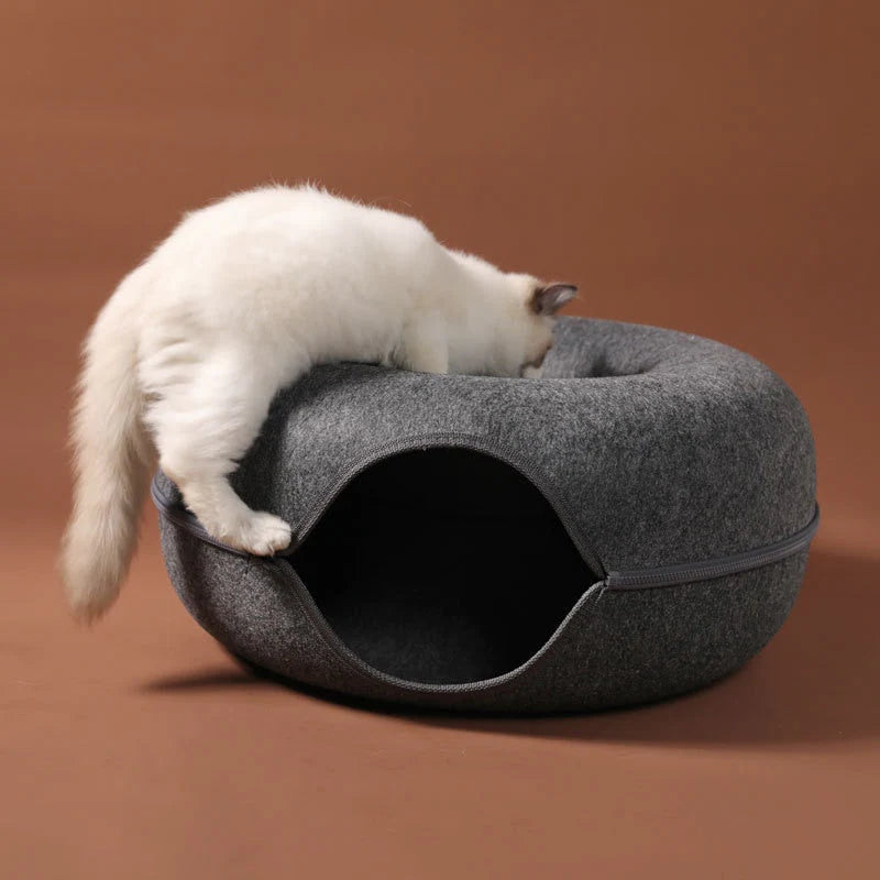 SugarPlum™ Donut Cat Cave | ネコ用の居心地のよい安全な環境を作成しよう 更新：需要が