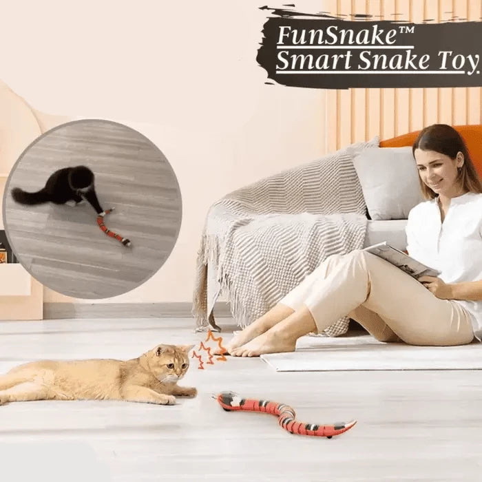 FunSnake™ - 猫の内なるハンターを解き放とう！